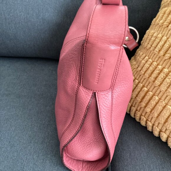Kenneth Cole Pink Leather Satchel - Picture 4 of 6